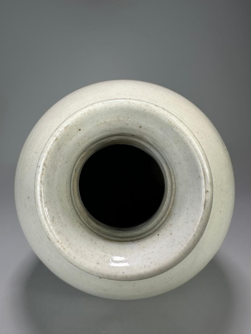 日本美術　白磁　伊万里　大徳利　花瓶　時代焼物