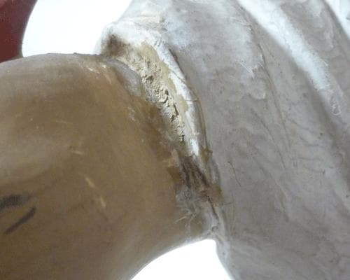 希少　無形文化財　博多人形　中村衍涯作　達磨大師　喝　置物　陶器　レトロ