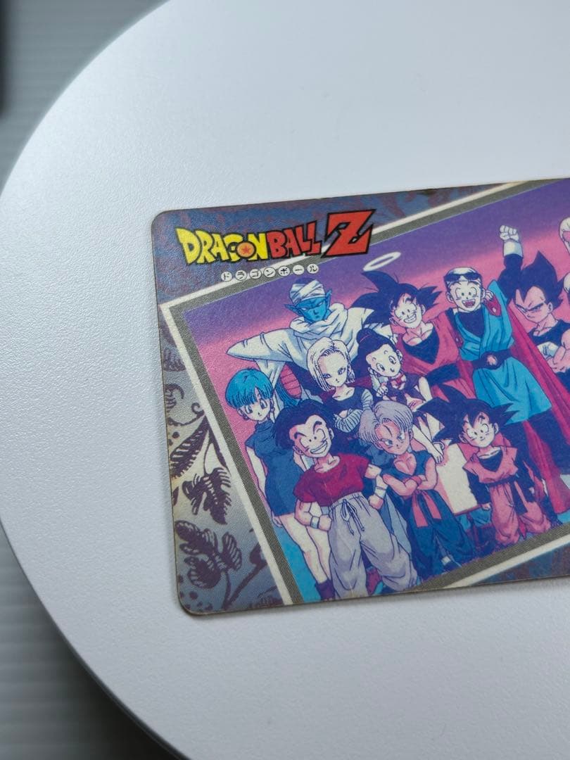 ドラゴンボールカードダス ダブルゴールドレーザーカード アマダ 悟空 ビーデル