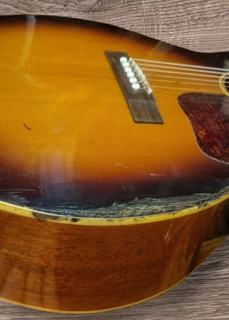 Epiphone EL-00？　サンバースト 古い？個体ナンバー有小ぶり