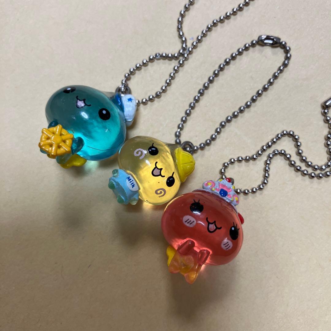 しずくちゃん　クリア　平成レトロ　ストラップ