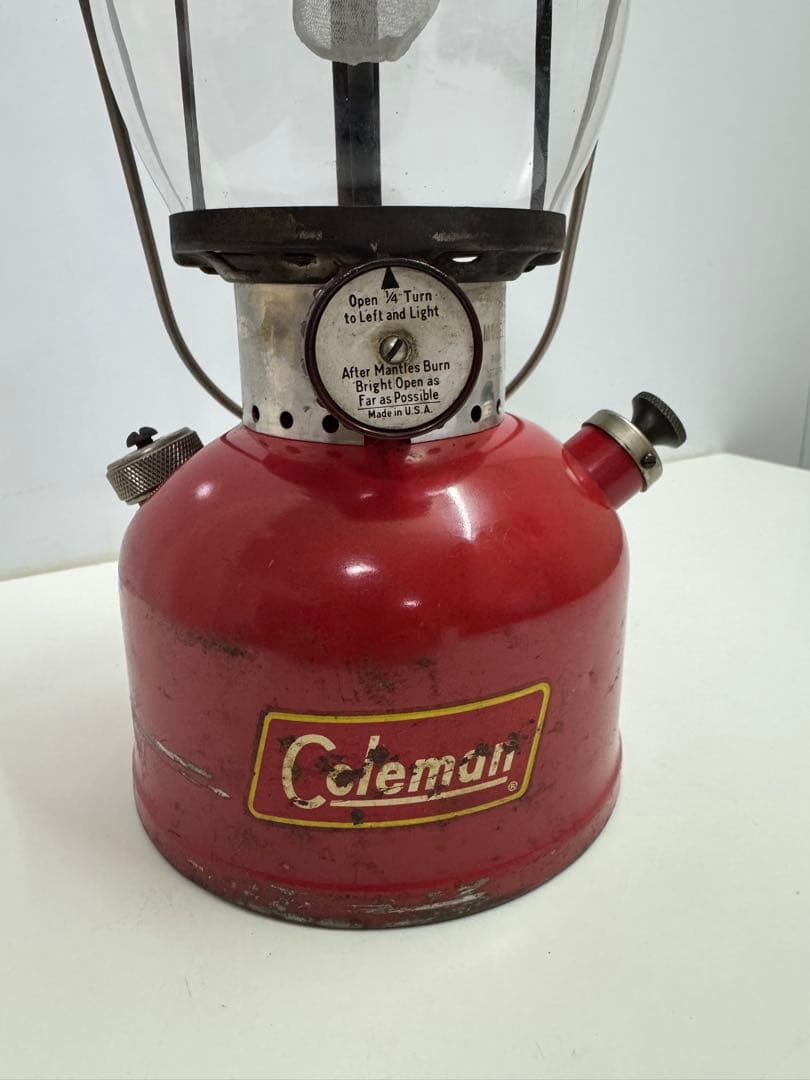 W*G様 1956年5月製造 コールマン 200A ランタン　イエローボーダー