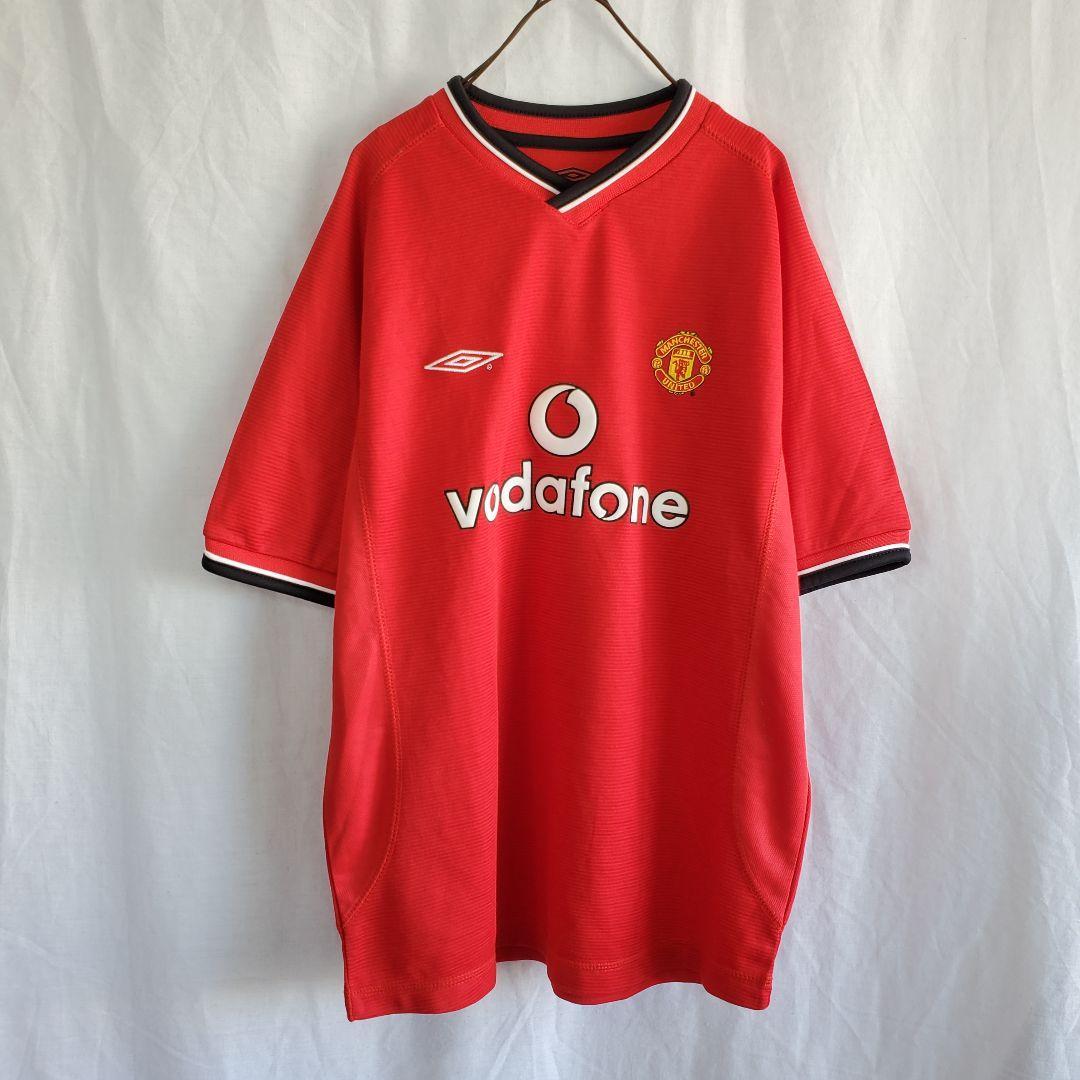 umbro ベッカム　マンチェスターユナイテッド ウェア　半袖 ユニフォーム