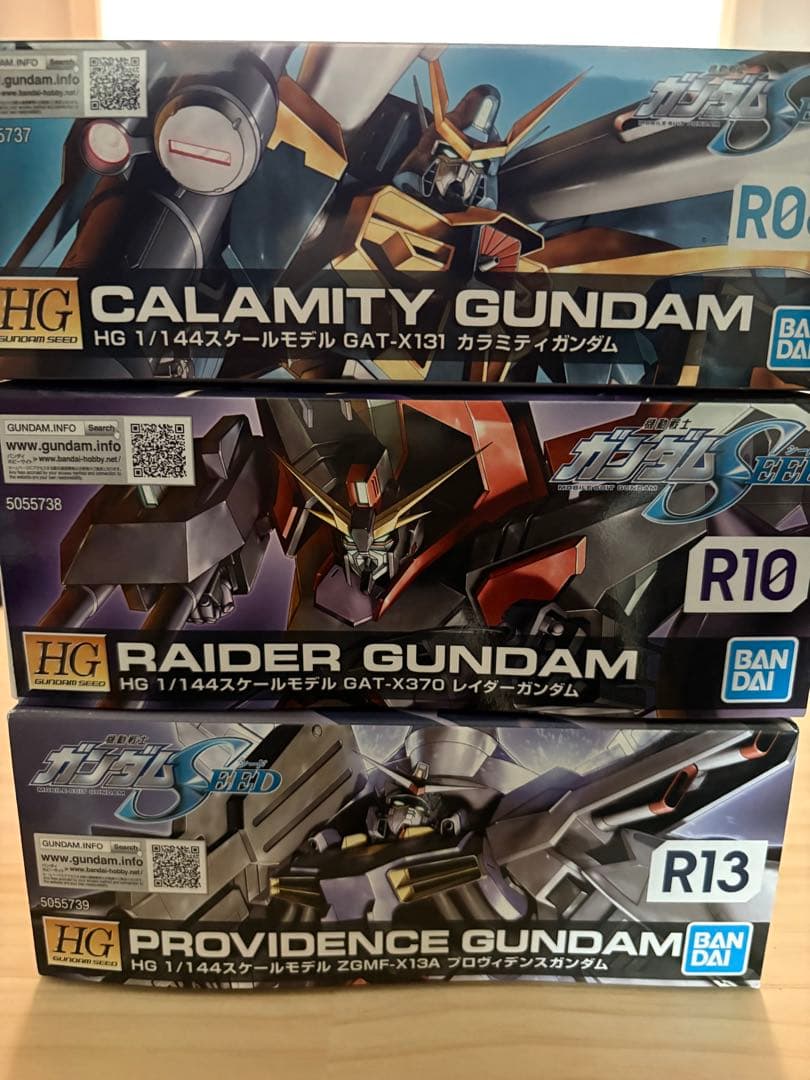 ラス〜　ガンプラHG SEEDまとめ売り6点