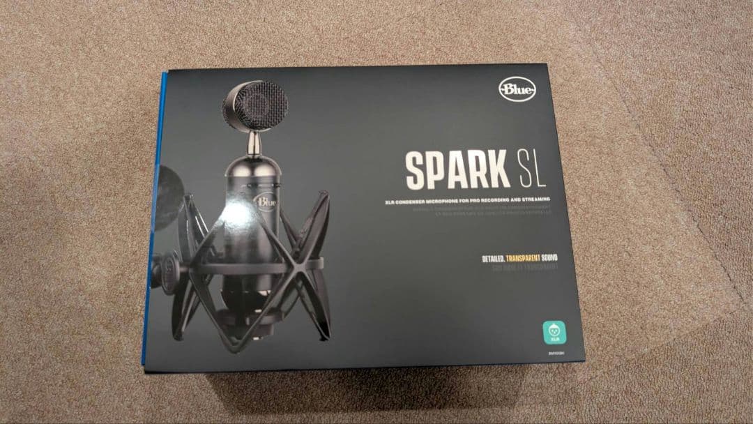 配信機器・PA機器・レコーディング機器 Logicool G Blue Spark SL BM1100BK XLR