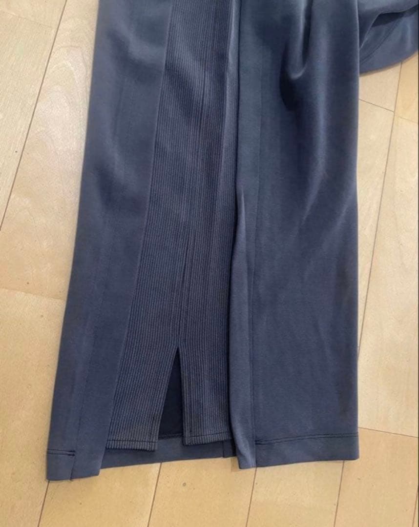 ルルレモン ハイライズワイドレッグパンツ M ブラック