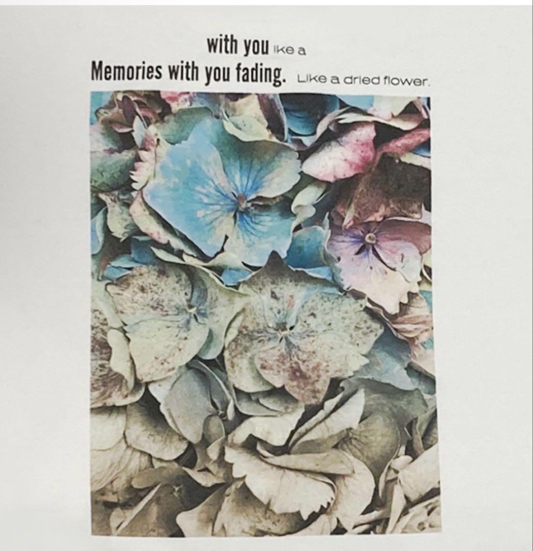 新品未開封 優里 ドライフラワー 半袖TシャツM