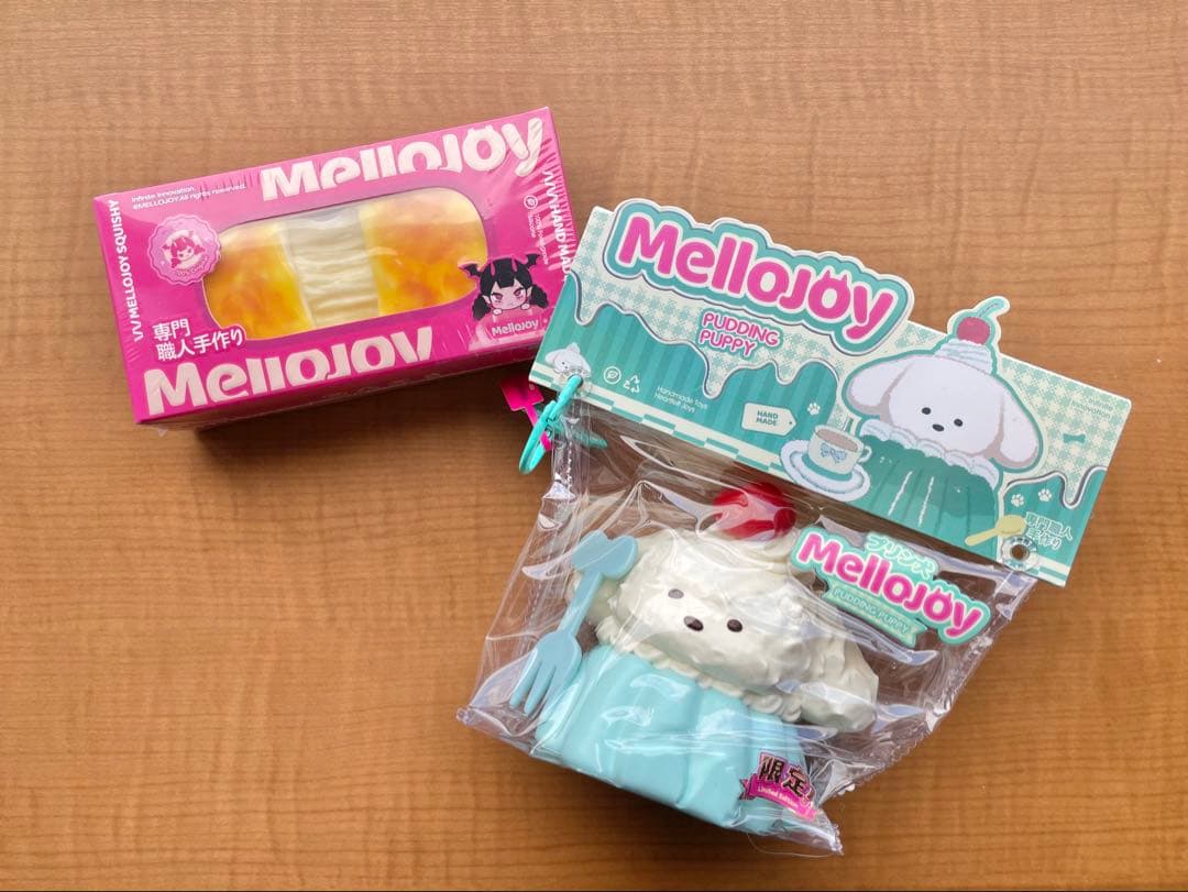 MelloJoy メロジョイ 伸びるチーズ プリン犬 2点セット