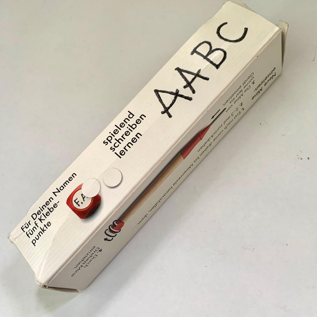 廃番 旧型LAMY abc 回転繰り出し式 芯ホルダー 3.15mm レッド