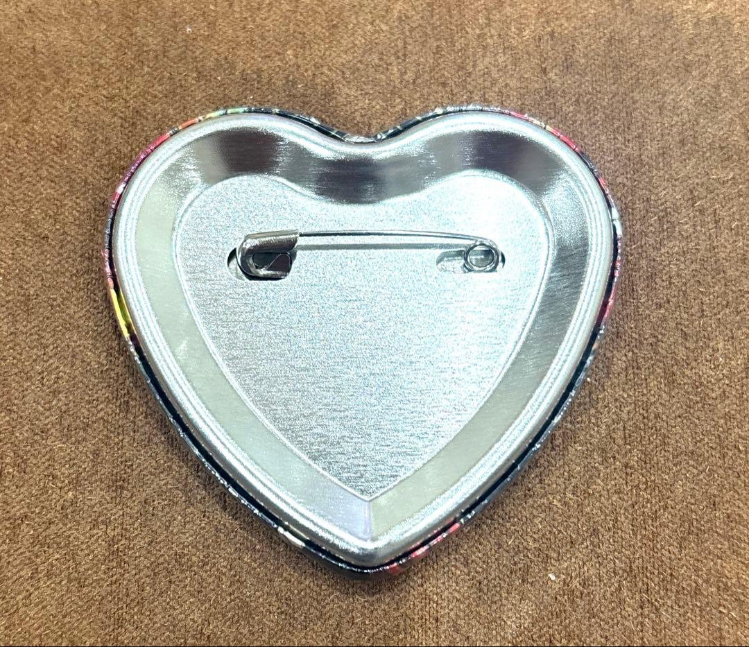 ダンガンロンパ セレスティア・ルーデンベルク ハート型 缶バッジ 10周年