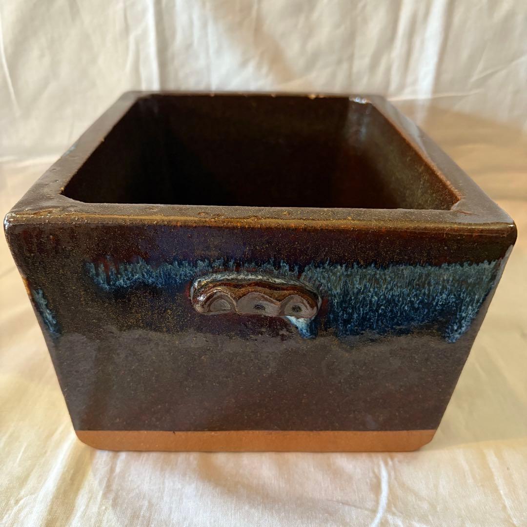 工芸品 伝統工芸品　にしん鉢　会津本郷焼　宗像窯