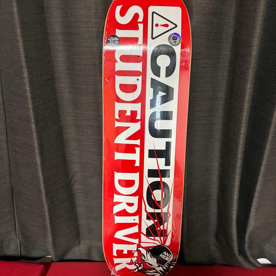 新品 ANTI HERO スケートボードデッキ 8.5インチ