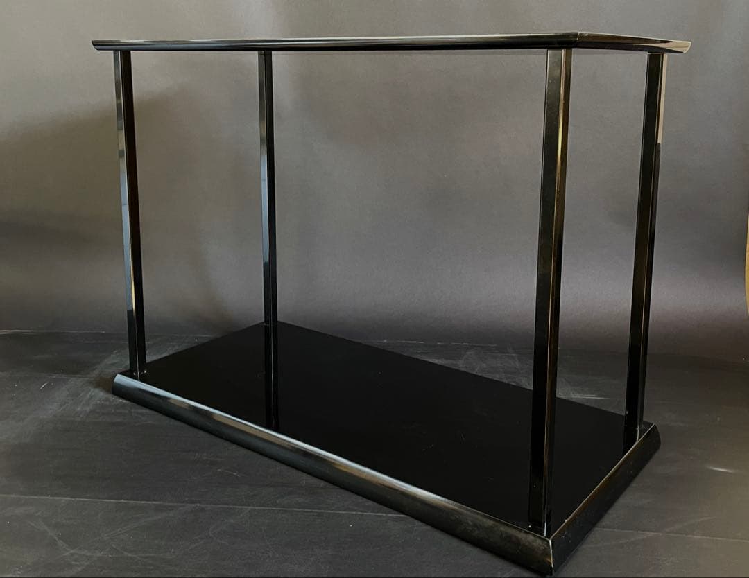 「祖」 真塗 台子 真台子 組立式 紙箱 茶道具 （123F⑤）