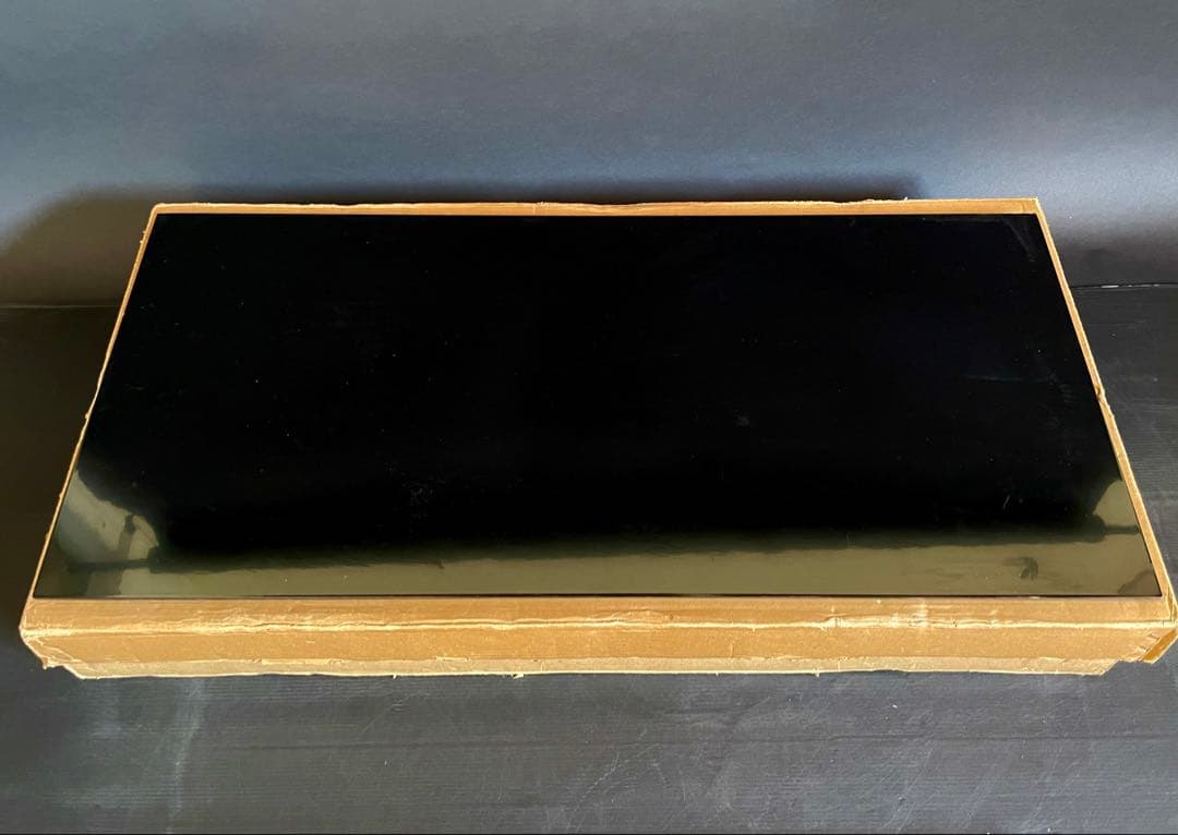 「祖」 真塗 台子 真台子 組立式 紙箱 茶道具 （123F⑤）