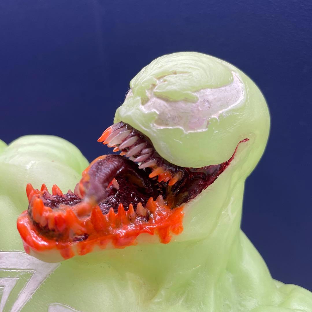 ベノム ヴェノム ソフビ 希少絶版 サンプル テストショット蓄光 ホライゾン