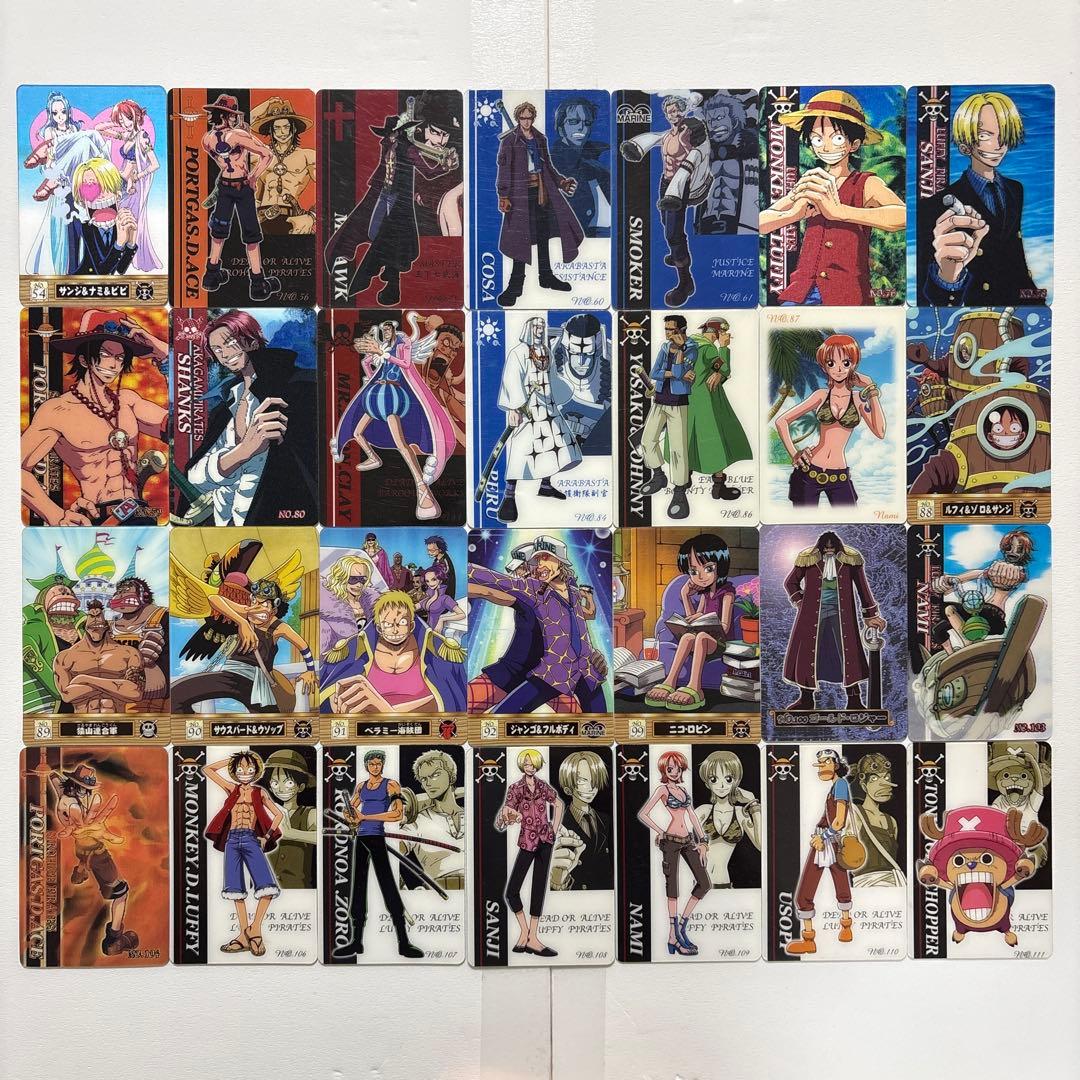 ワンピース　海賊王グミカード　192枚まとめ売り