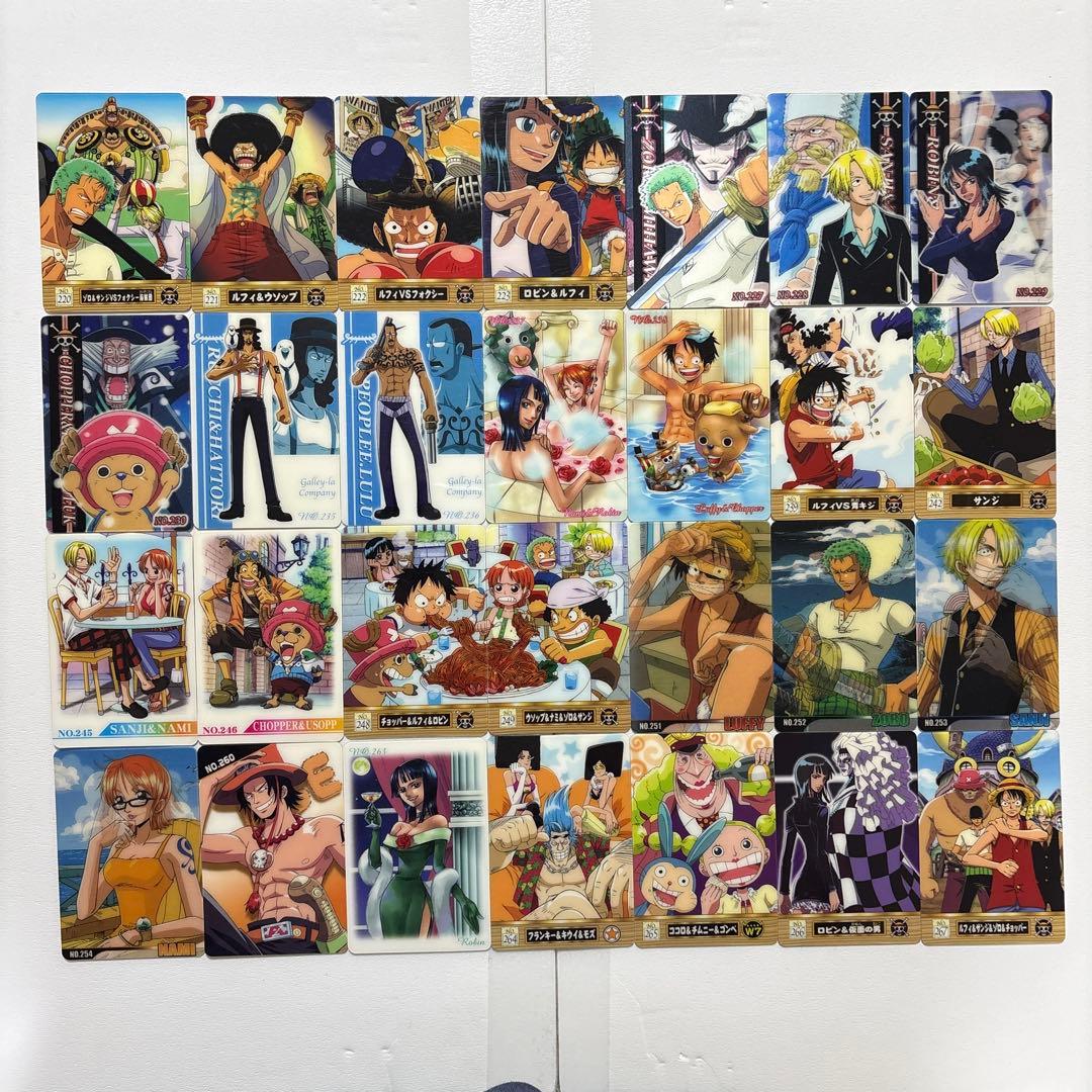 ワンピース　海賊王グミカード　192枚まとめ売り