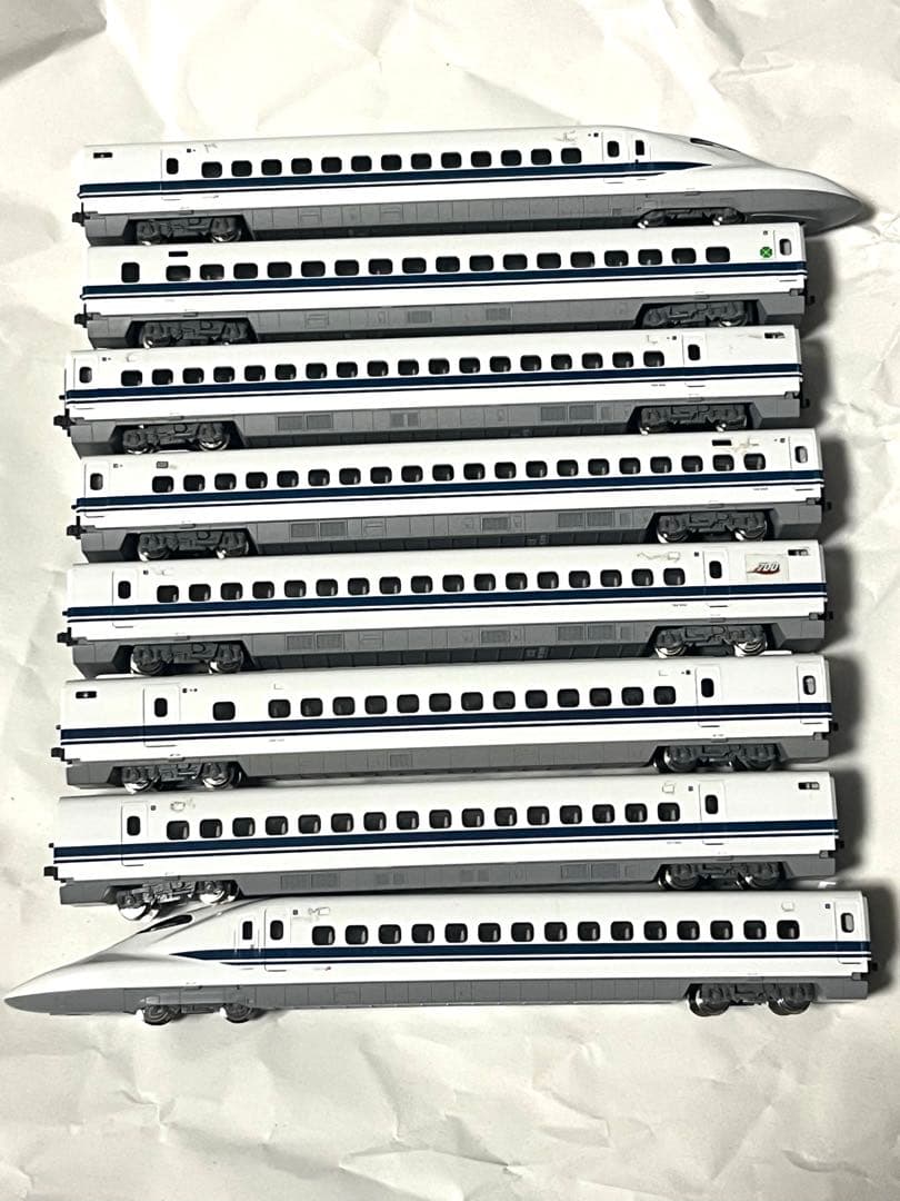 700系新幹線 8両　kato ライト点灯動力動作確認済