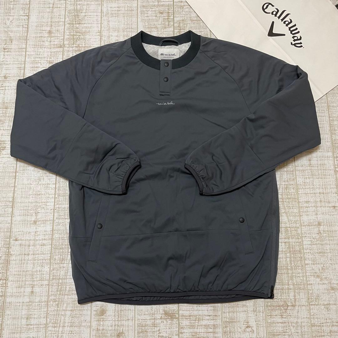 新品 キャロウェイ トラヴィスマシュー ブルゾン 中綿 ダークグレー Lサイズ