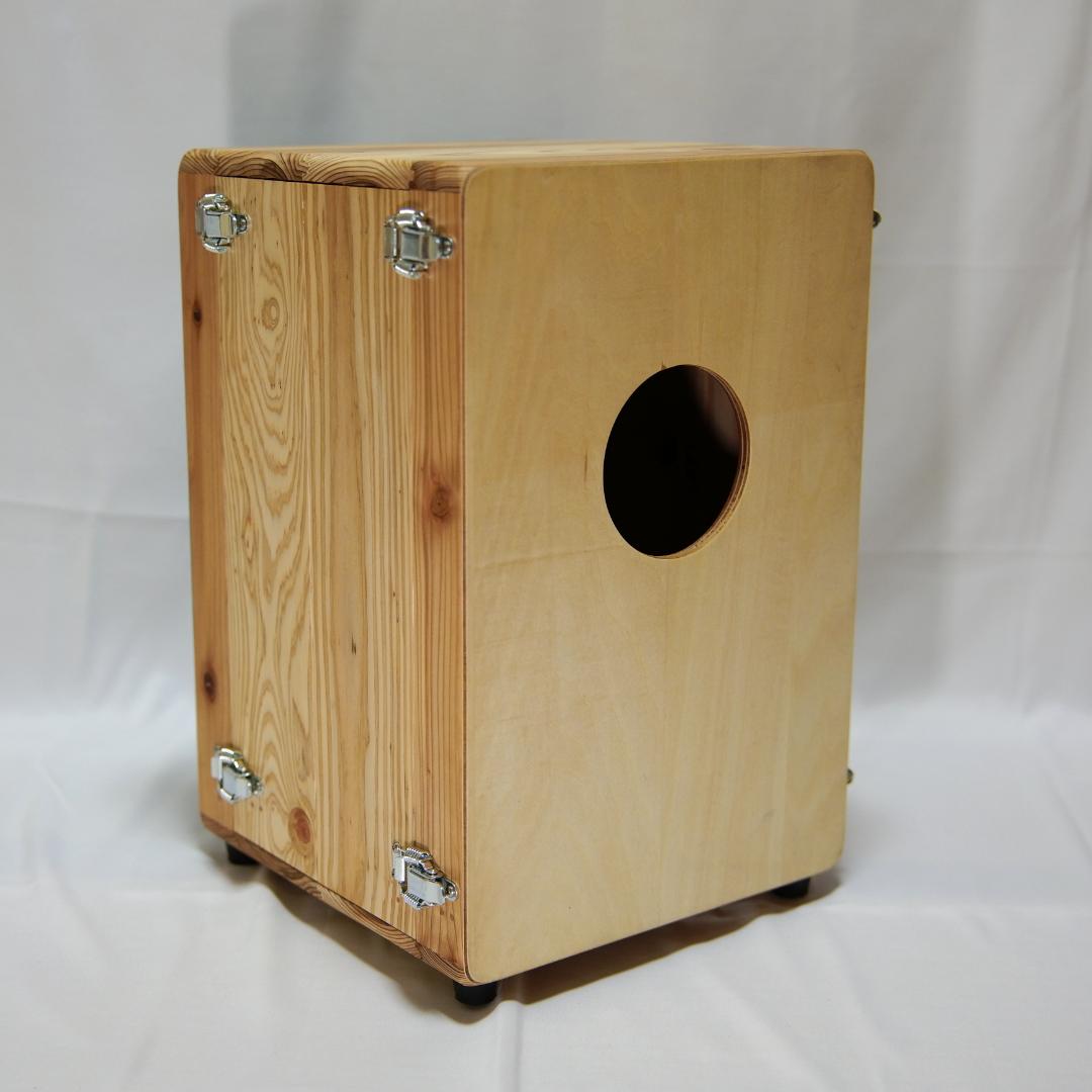 組み立て式・折りたたみ　旅するカホン Maletin Ligero 杉