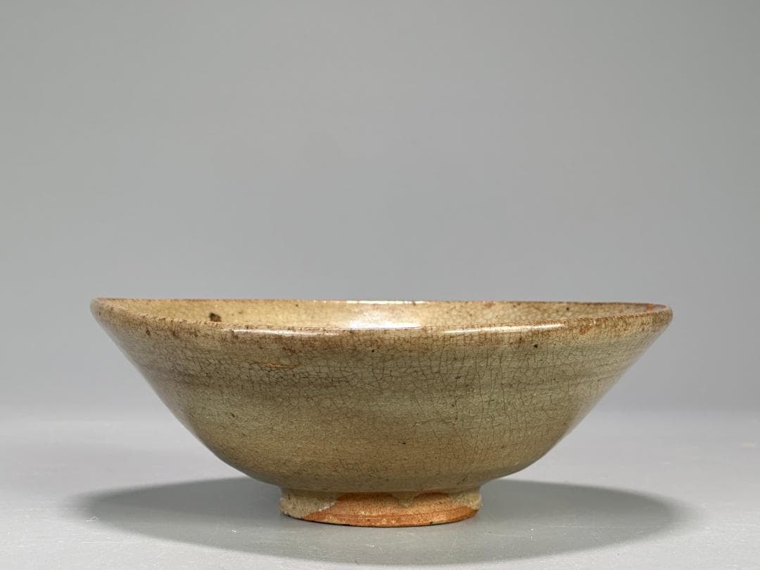 李朝時代　李朝　平茶碗　茶碗　 時代共箱