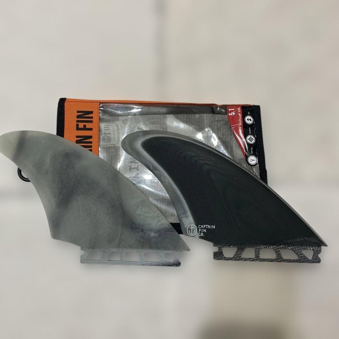 Captain Fin キャプテンフィン　ジェフマッカラム　ツインキールフィン