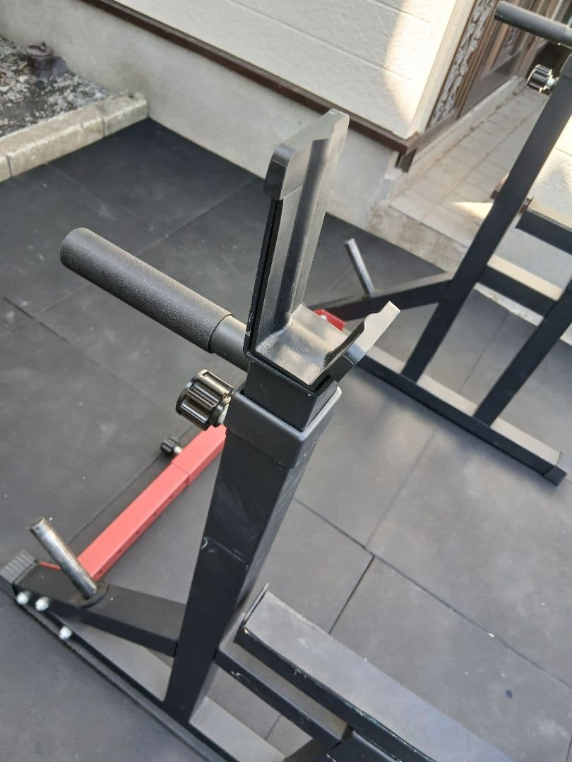 GronG バーベルスタンド ベンチプレスラック スクワットラック