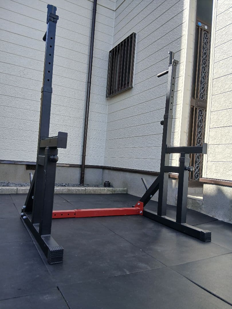 GronG バーベルスタンド ベンチプレスラック スクワットラック