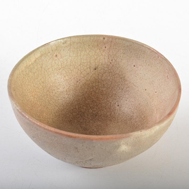 朝鮮美術　李氏朝鮮　後熊川茶碗　V　R7456