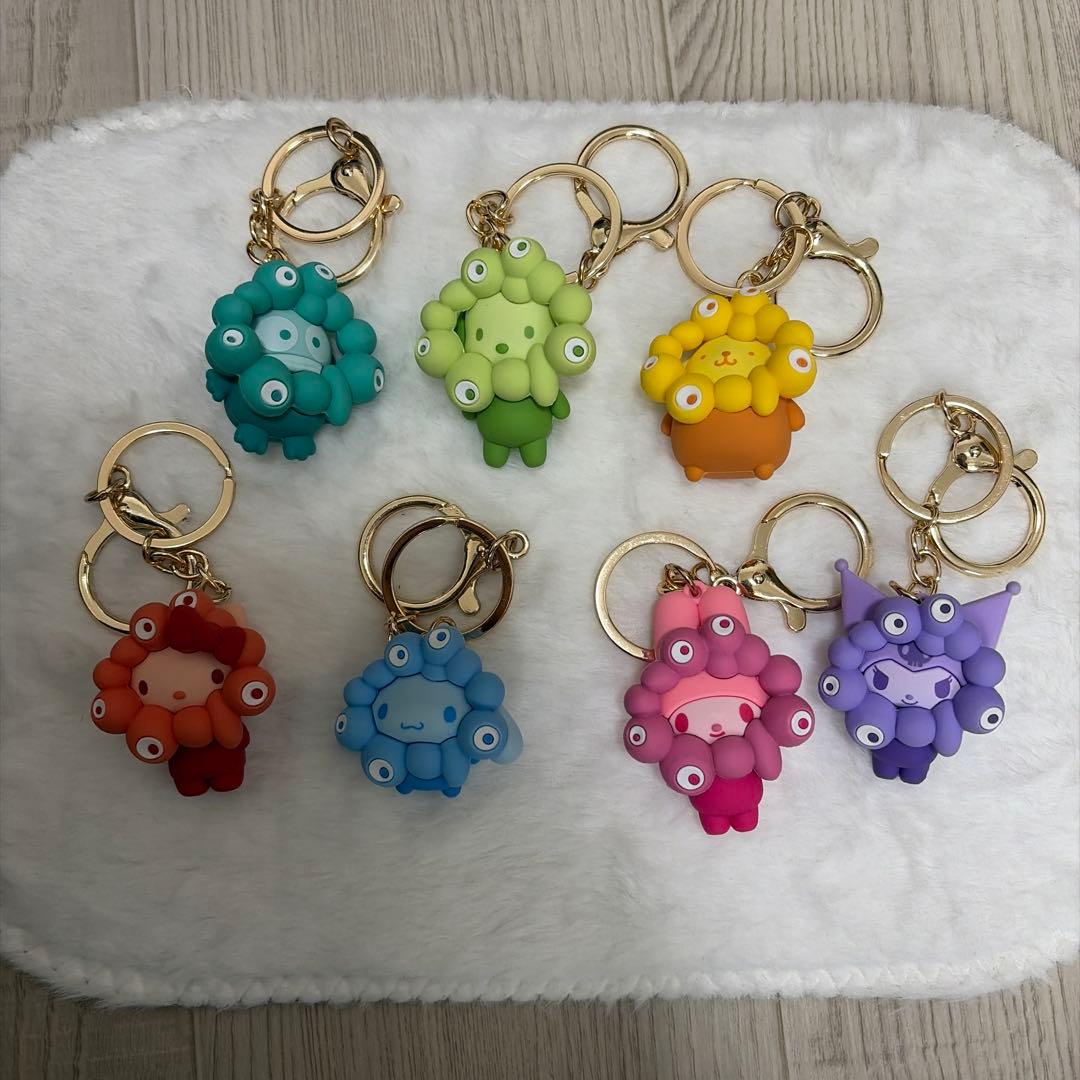 サンリオ ミャクミャク なりきり立体マスコット 推しカラーVer. コンプセット