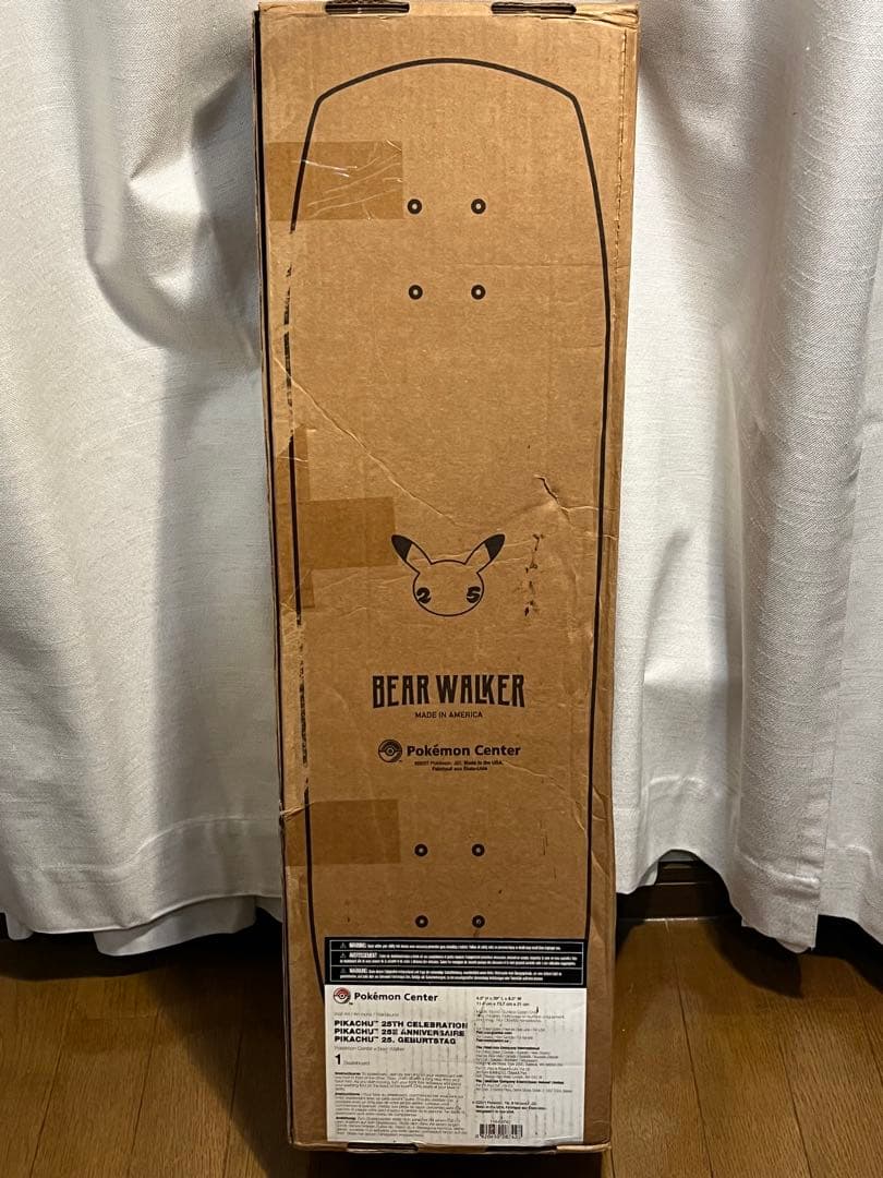 海外限定 Bear Walker x Pokemon スケートボード 25周年
