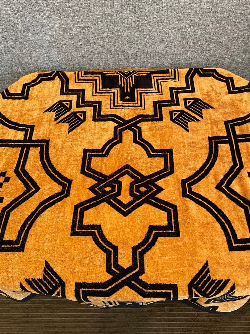 OLD MOUNTAIN ブランケット　キャメル　kakemono 夏