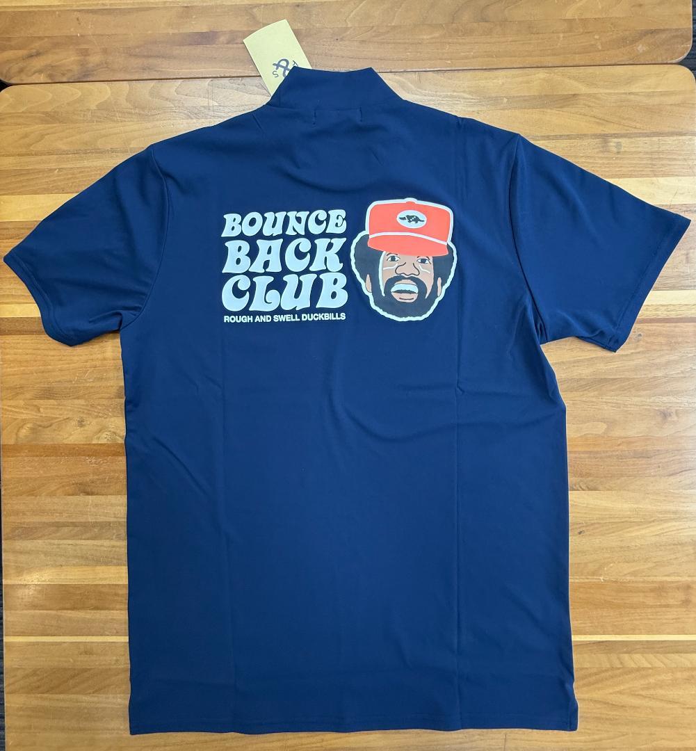 ラフ＆スウェル　ゴルフウェア　モックネック　ネイビー　Mサイズ 新品未使用