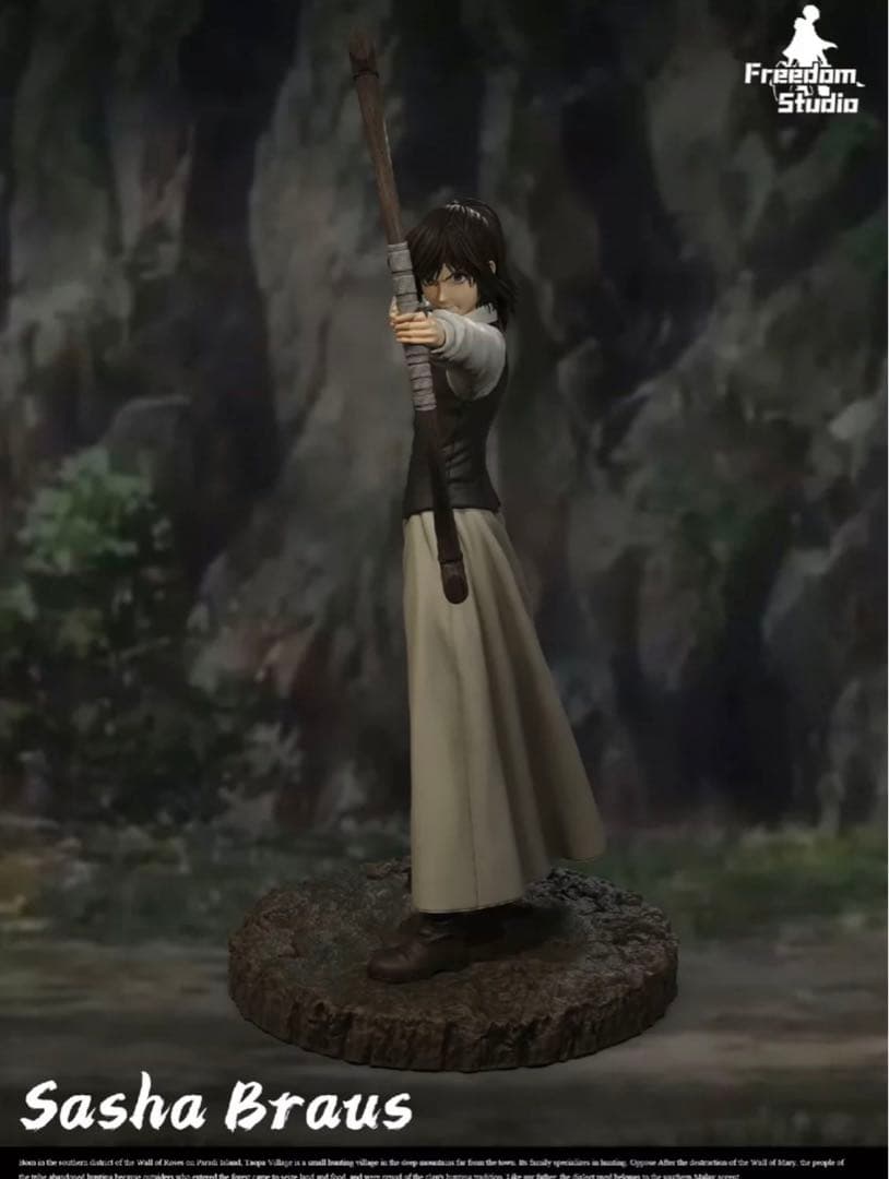 進撃の巨人 サシャ・ブラウス ガレージキット ガレキ スタチュー④