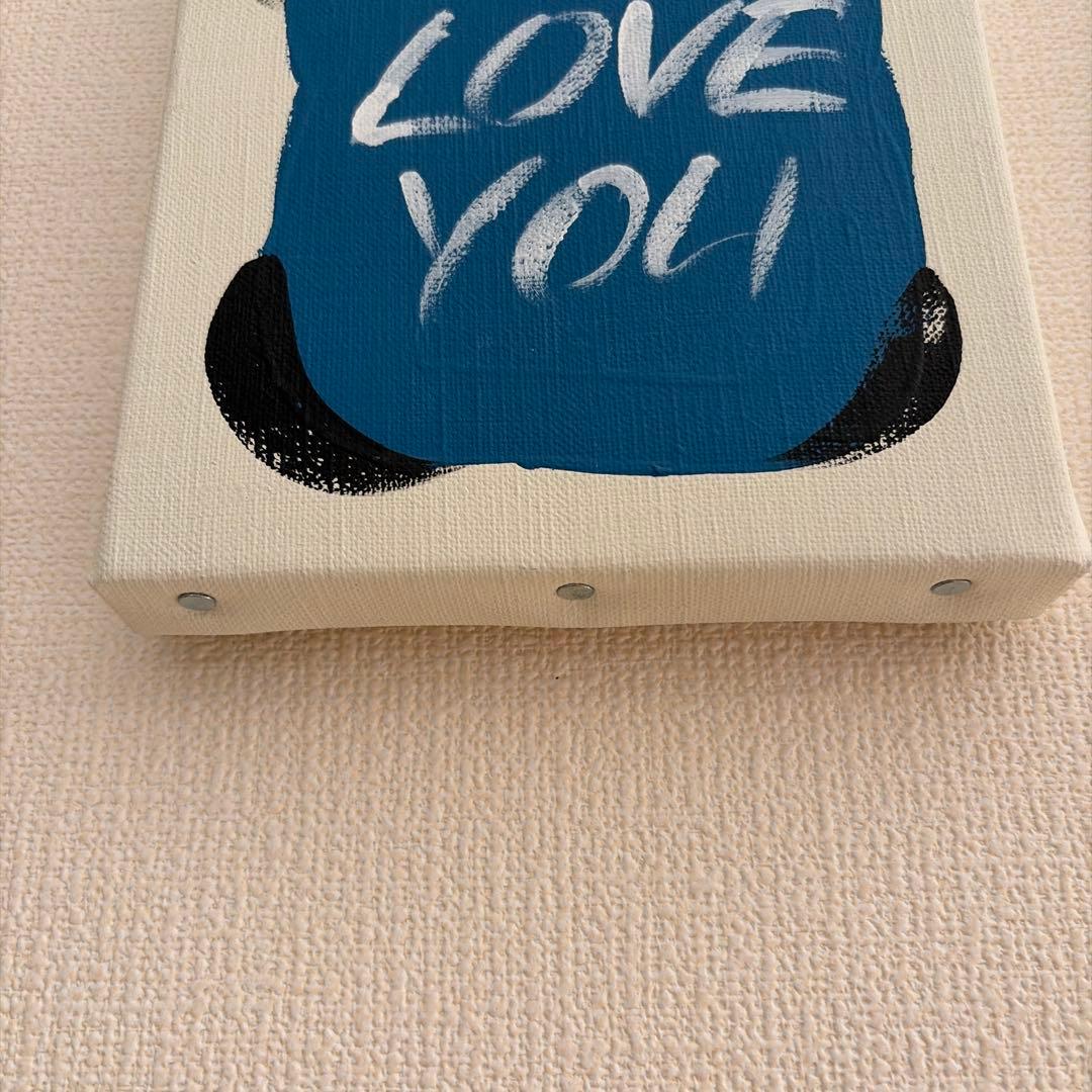 lee izumida アート i love you 原画 キャンバス