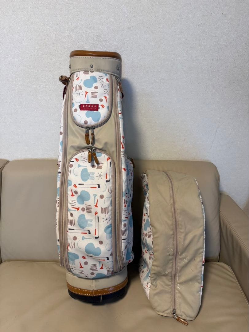 【送料込み】廃盤希少品　オノフ　キャディバッグ レディース　数量限定品