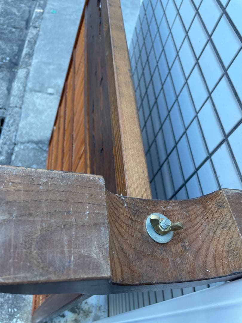 古竹屛風　アンティーク