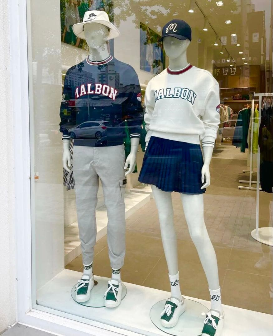 新品未使用 ゴルフ malbon マルボン レディース トレーナー Mサイズ