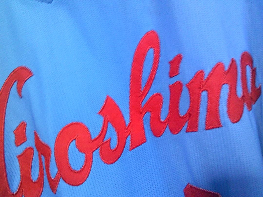 L復刻２空赤CARP新品ミズノ広島カープ高橋慶彦２レジェンドビジターユニフォーム