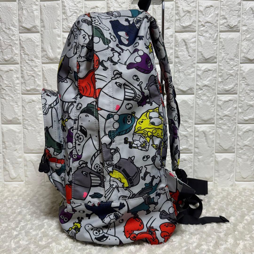 パーリーゲイツ　スポンジボブコラボ　ゴルフリュック　総柄