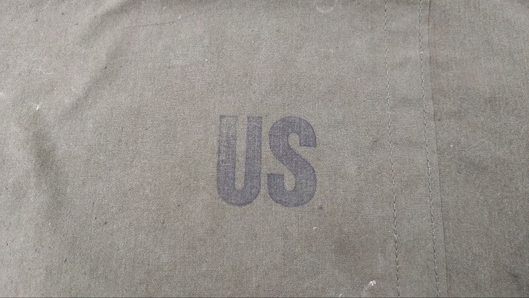 アメリカ軍 USパップテント幕のみ シェルターハーフ 軍幕①