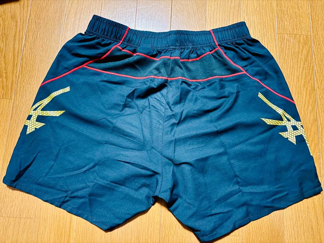 アシックス　バレーボール　Lサイズ　ゲームパンツ ブラック