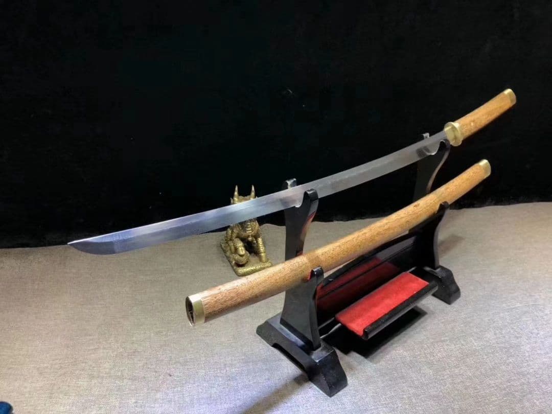 武具　刀装具　日本刀　模造刀　居合刀  幽冥鬼刃  銅装手羽先木侍刀  26寸