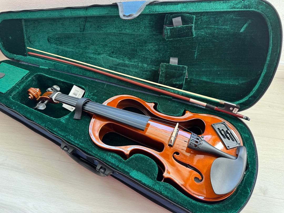 新品未使用　ハルシュタット　エレクトリックバイオリン　CV-210E/EV-30