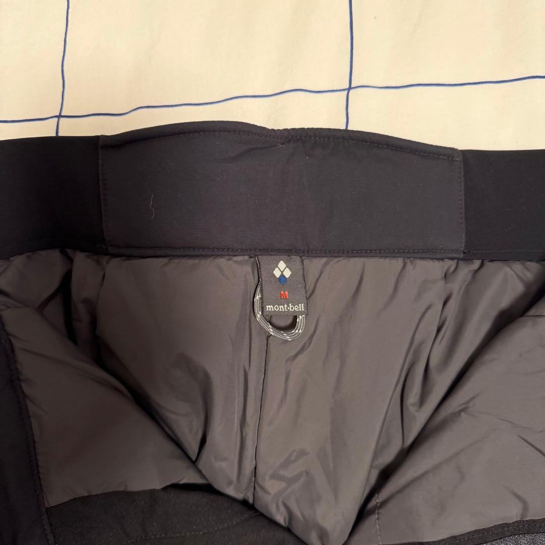 mont-bell ドライテックインシュレーテッドパンツ パウダーステップパンツ