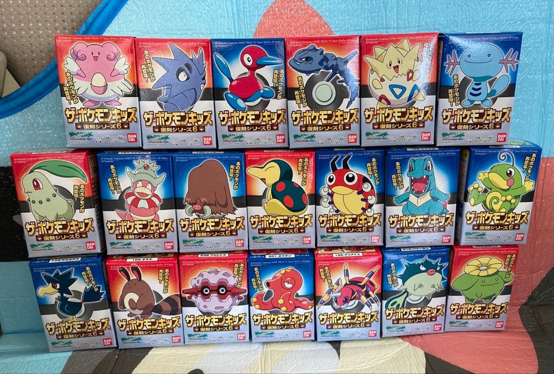 ポケモンキッズ 復刻シリーズ6　指人形 1ボックス 20種コンプリート