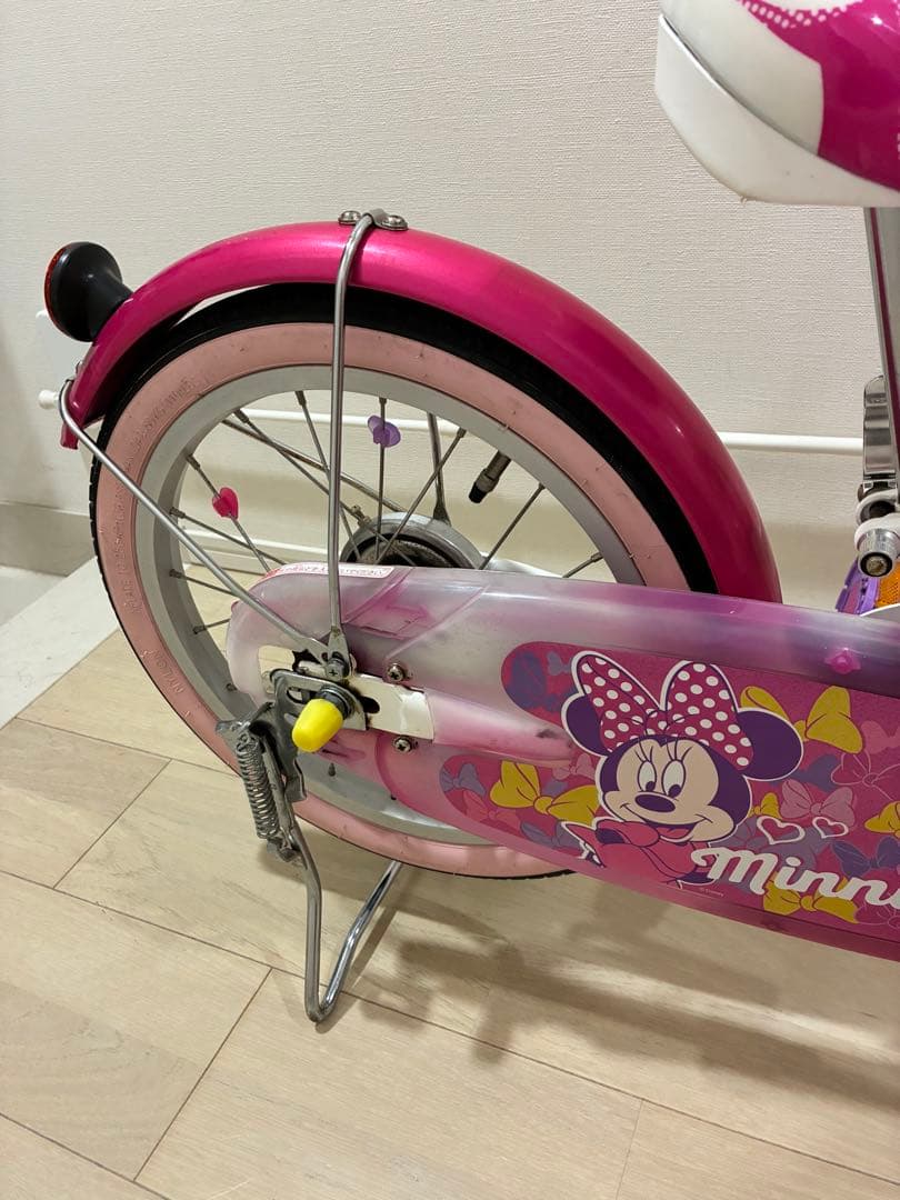 16インチ　ミニーマウス自転車