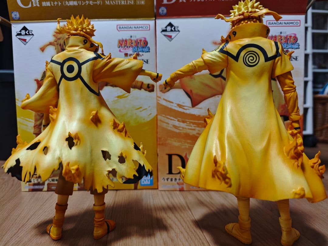 な　ナルト フィギュア 2体セット MASTER RISE