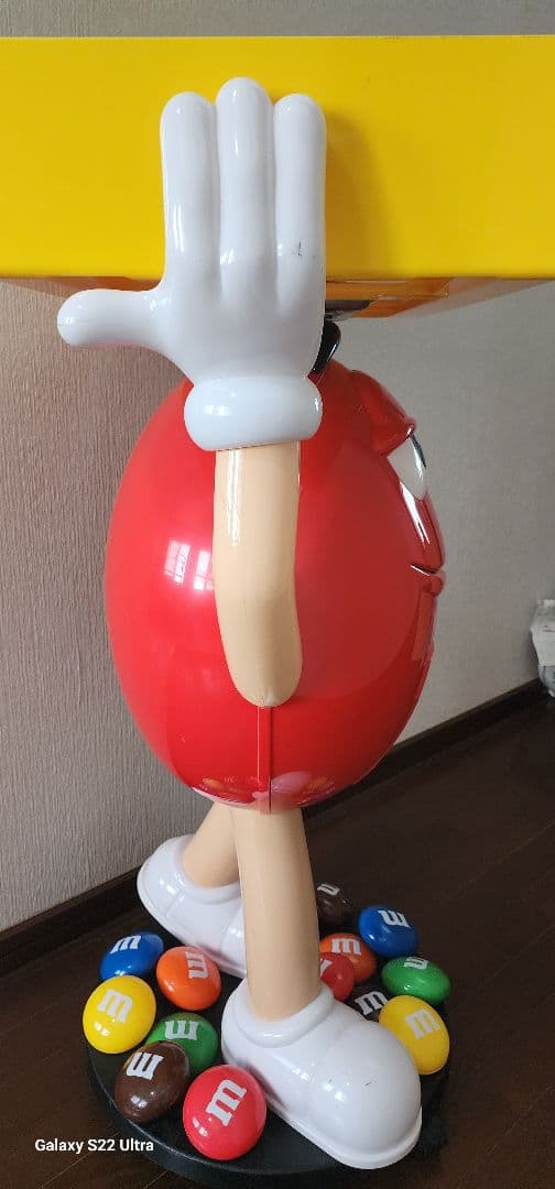 エムアンドエムズ　m&m's　非売品！特大ディスプレイ　(トレイ付)