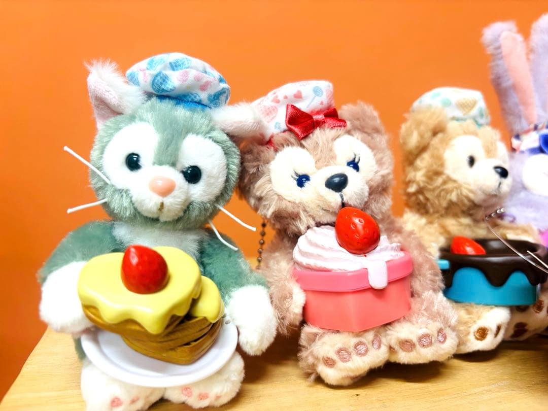 ダッフィー&フレンズ　ハートウォーミングデイズ　ぬいぐるみストラップ　５体